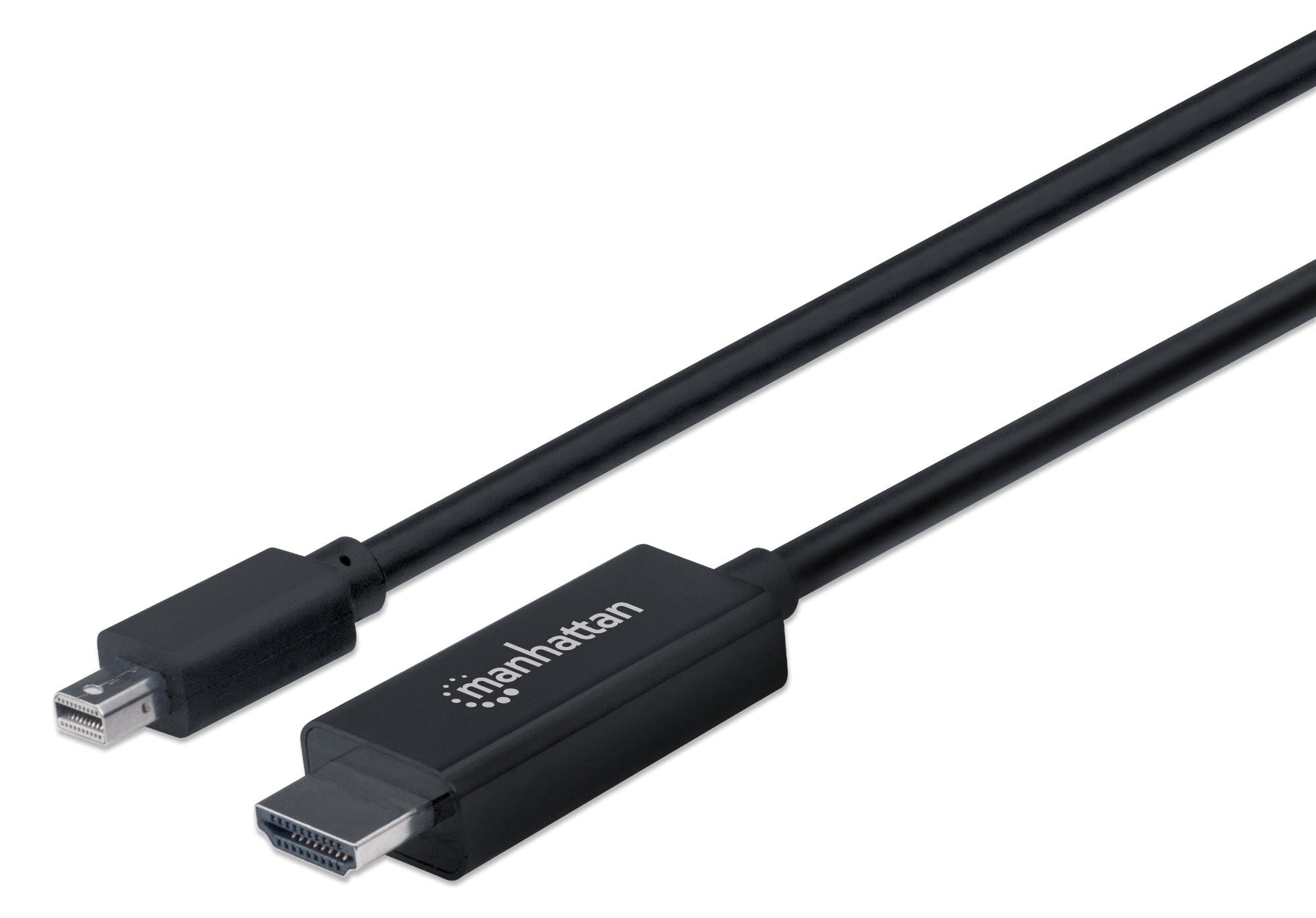 153232 Cable Mini Display Port Macho a HDMI Macho - 1080p, longitud 1.8 m, color negro 153232 Cable Mini Display Port Macho a HDMI Macho - 1080p, longitud 1.8 m, color negro